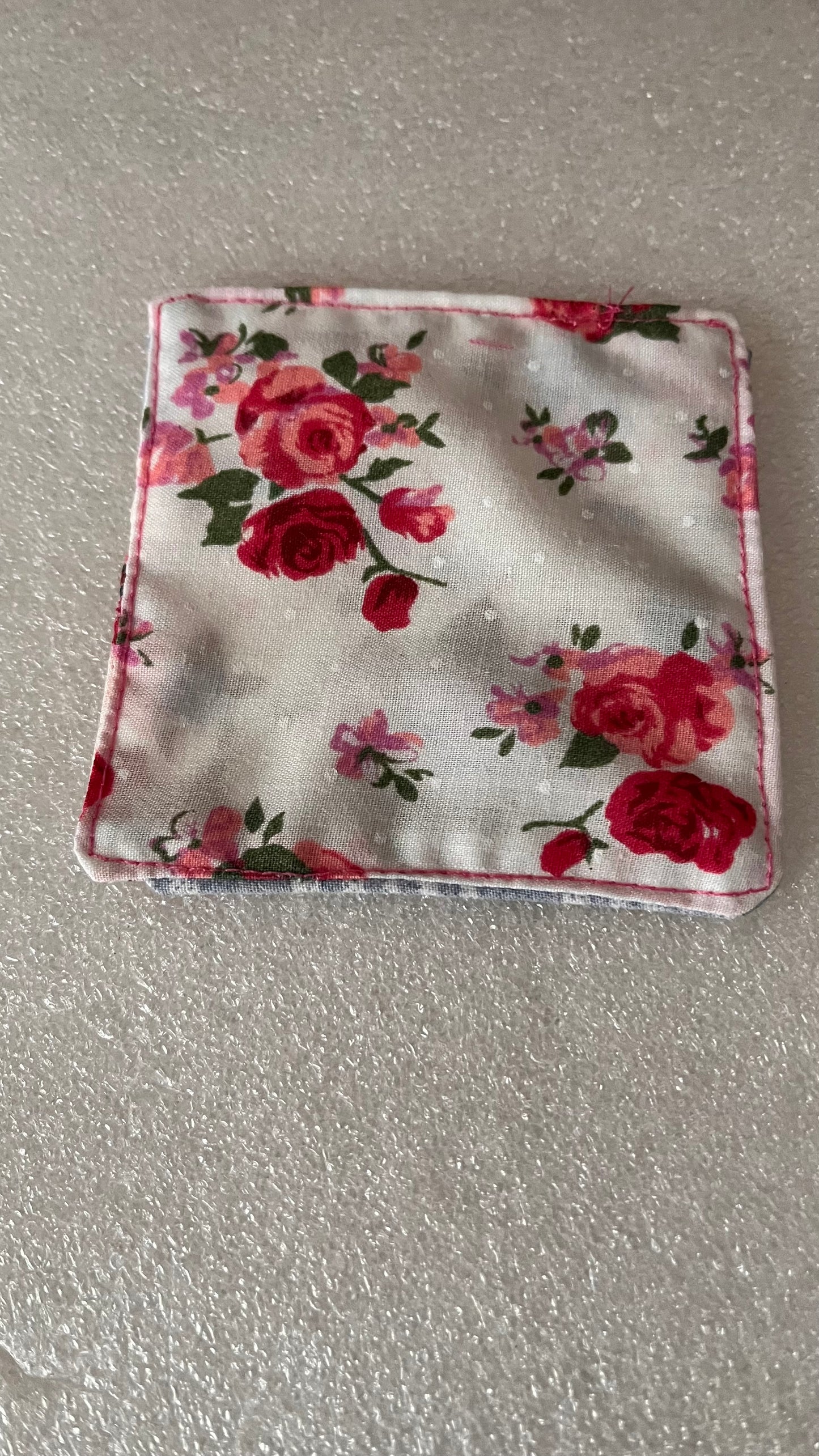 Handmade Fabric Corner Bookmark - Floral Design | Book Lover Gift