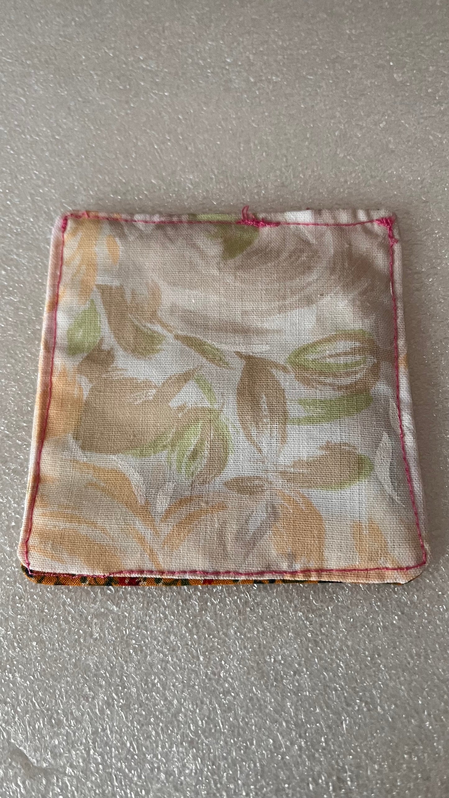 Handmade Fabric Corner Bookmark - Floral Design | Book Lover Gift - cosy creations 24