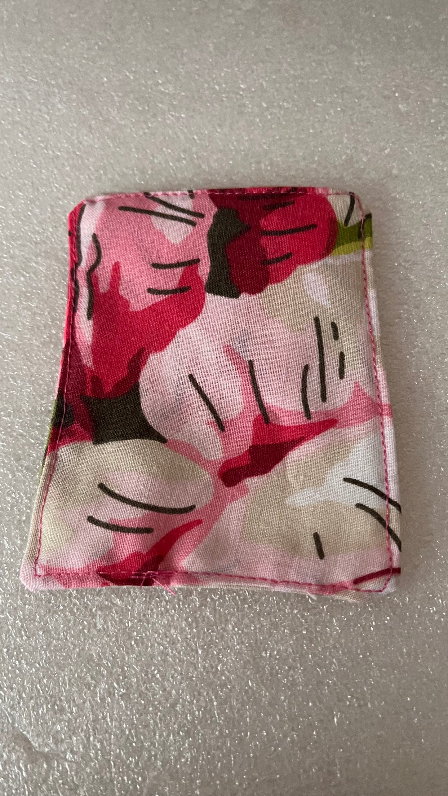 Handmade Fabric Corner Bookmark - Floral Design | Book Lover Gift