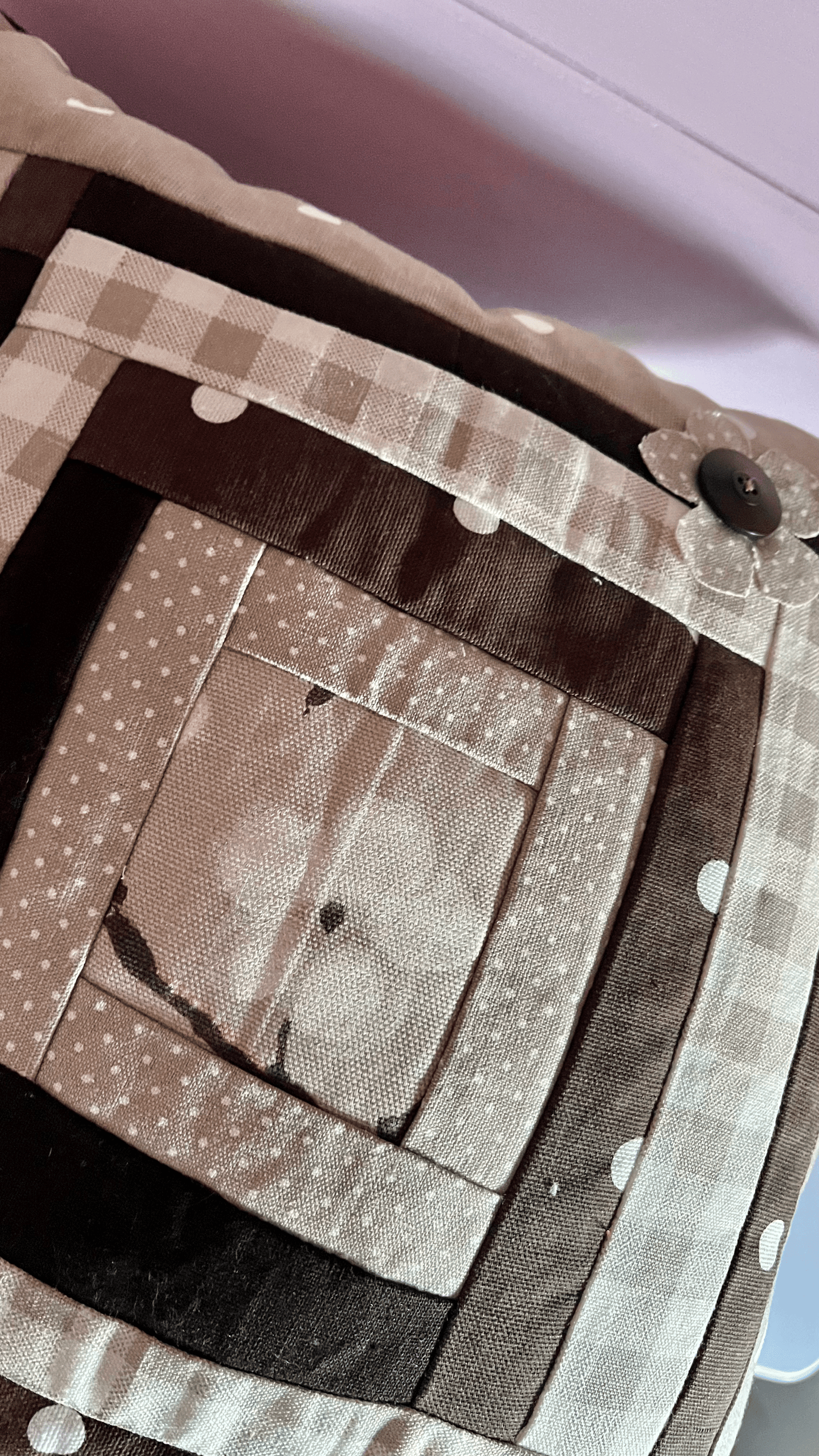 Patchwork design Cushion - Home Decor gift - cosy creations 24