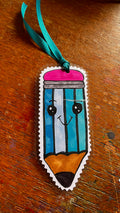 Pen‑Shaped Bookmark – Handmade Teacher Gift | End‑of‑Term Thank You