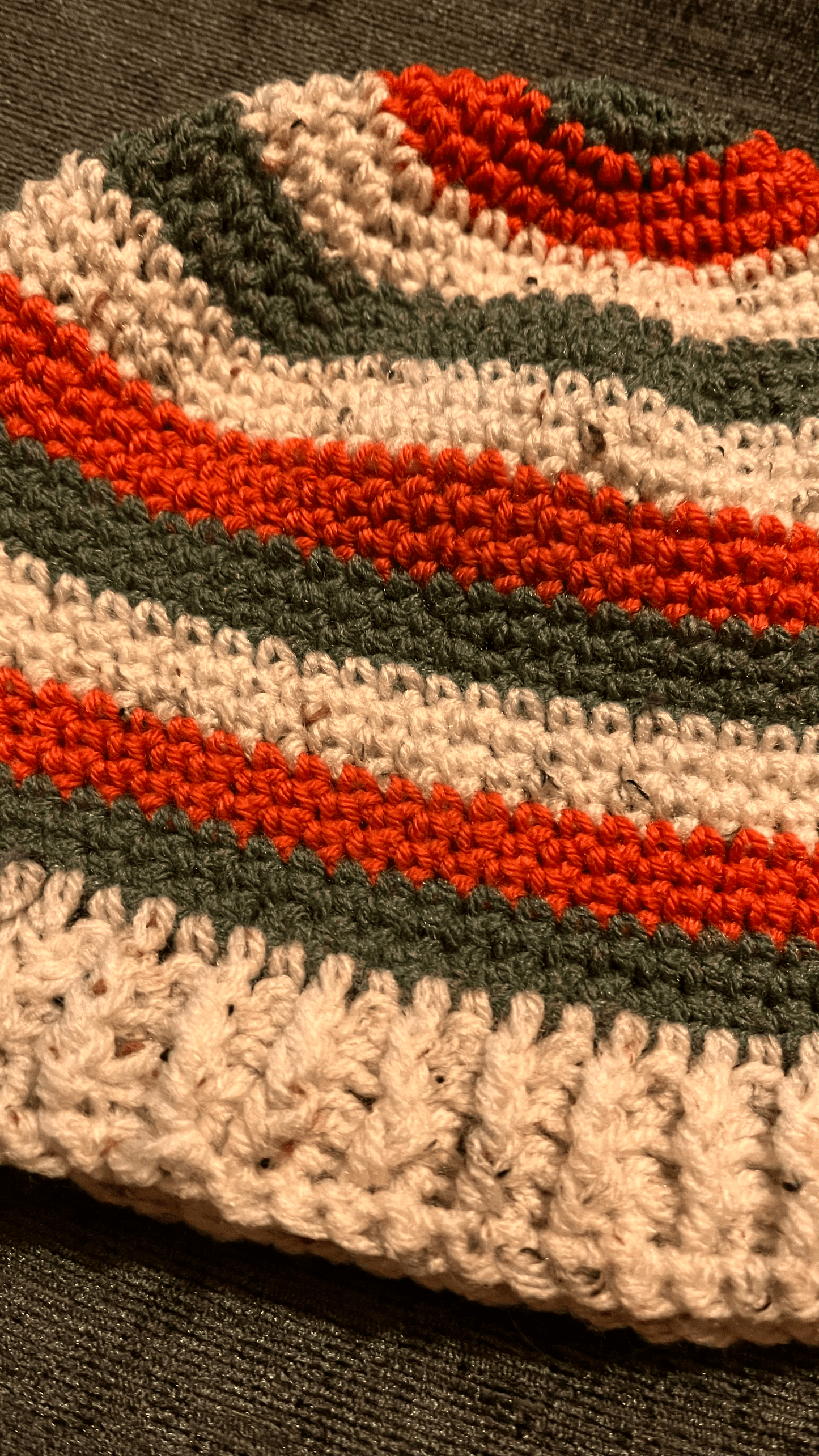 Handmade Crochet Woolly Hat – Cozy Winter Beanie for Warmth & Style - adult medium size - cosy creations 24