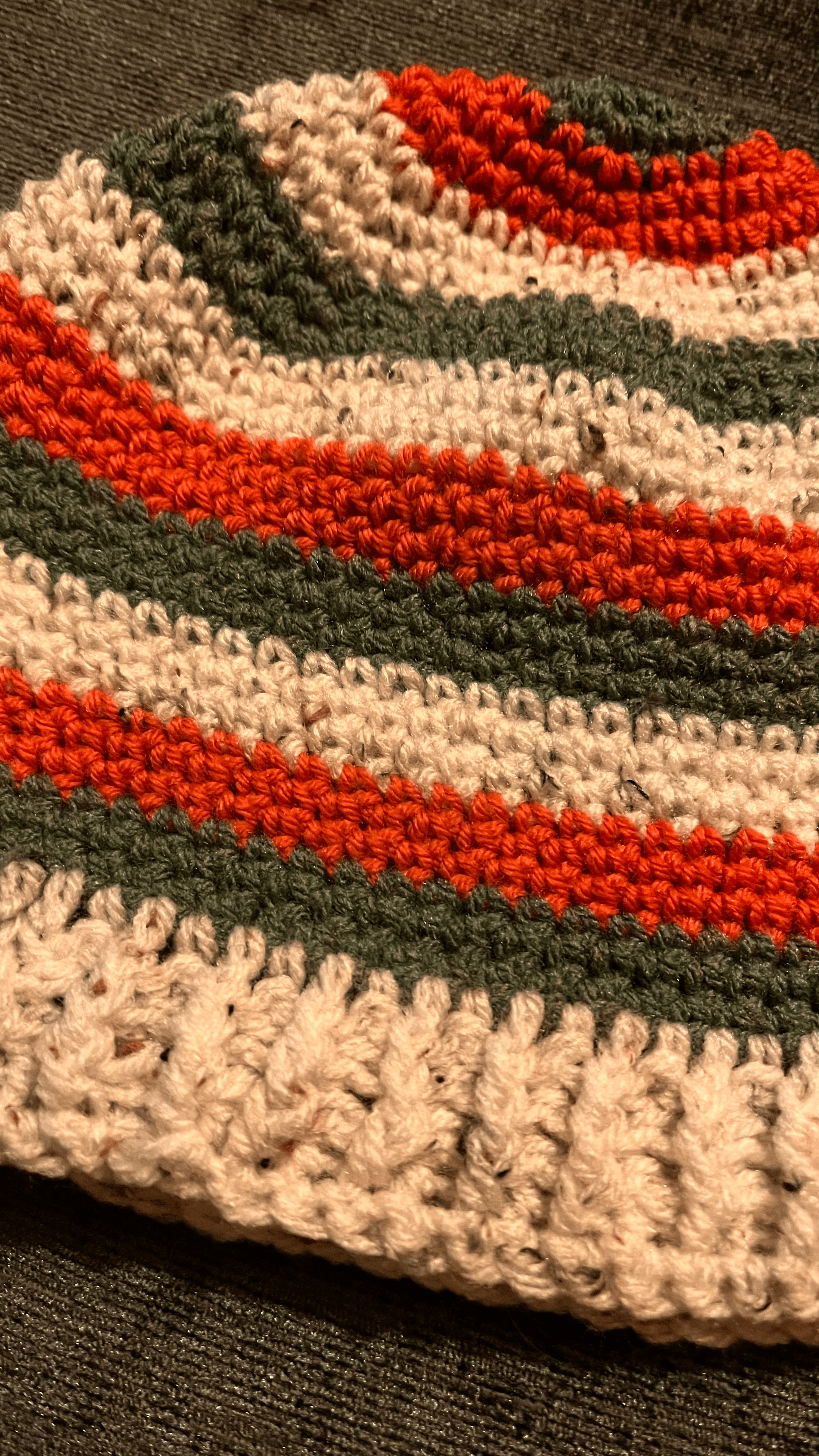 Handmade Crochet Woolly Hat – Cozy Winter Beanie for Warmth & Style - adult medium size - cosy creations 24