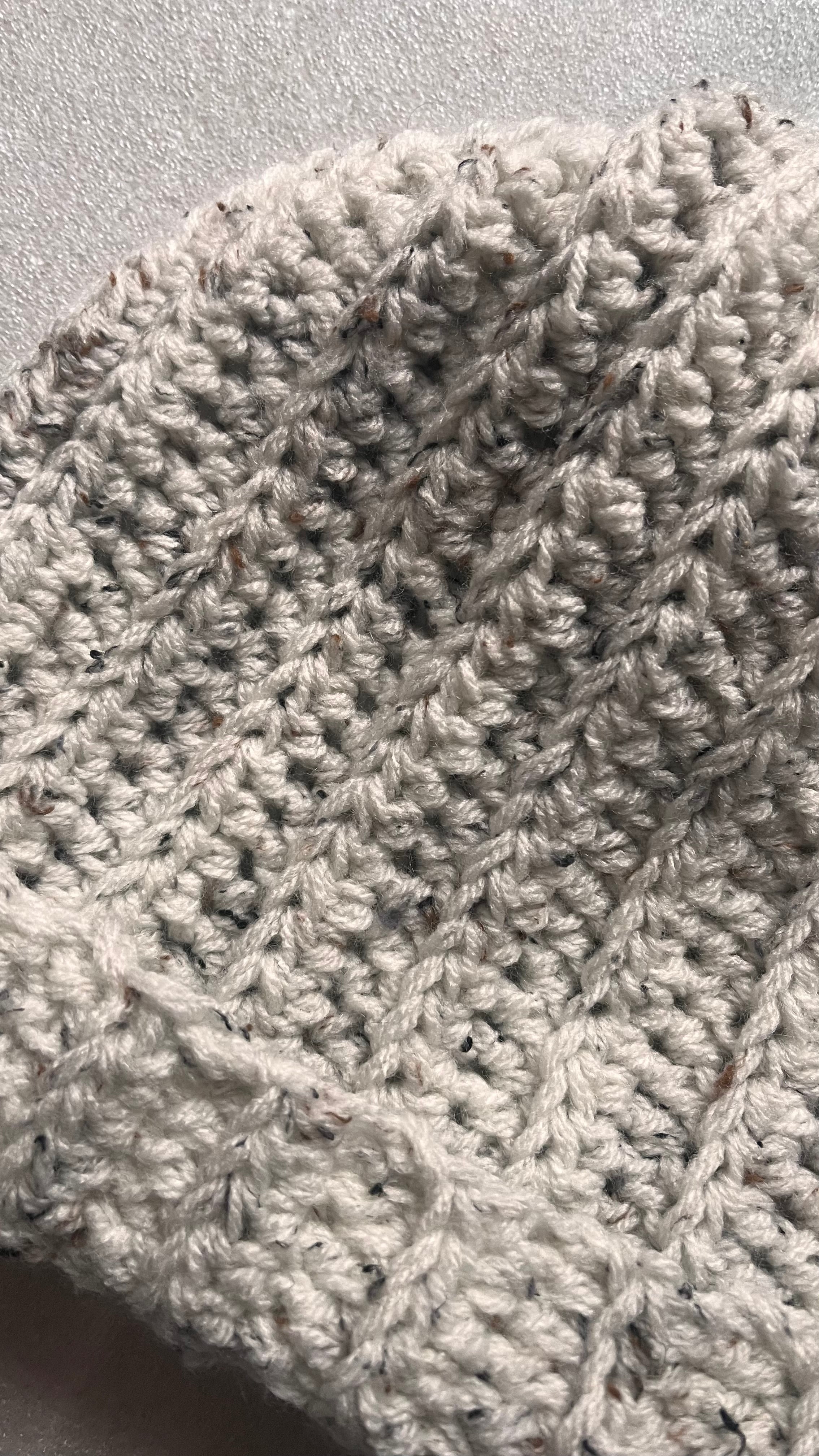 Handmade Crochet Woolly Hat – Cozy Winter Beanie for Warmth & Style - adult size - cosy creations 24