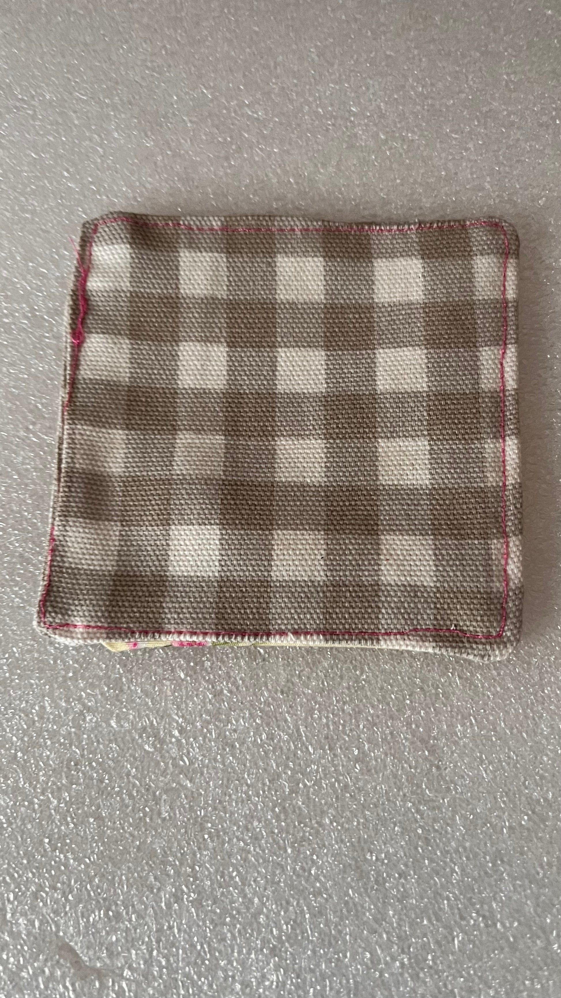 Handmade Fabric Corner Bookmark - Floral Design | Book Lover Gift - cosy creations 24