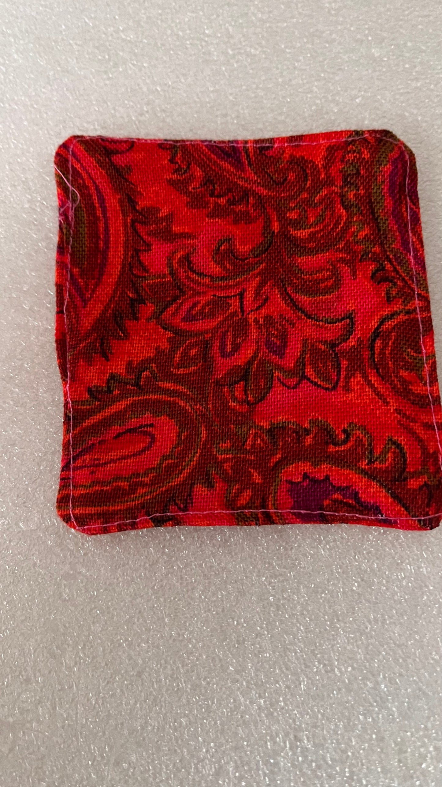 Handmade Fabric Corner Bookmark - Floral Design | Book Lover Gift - cosy creations 24